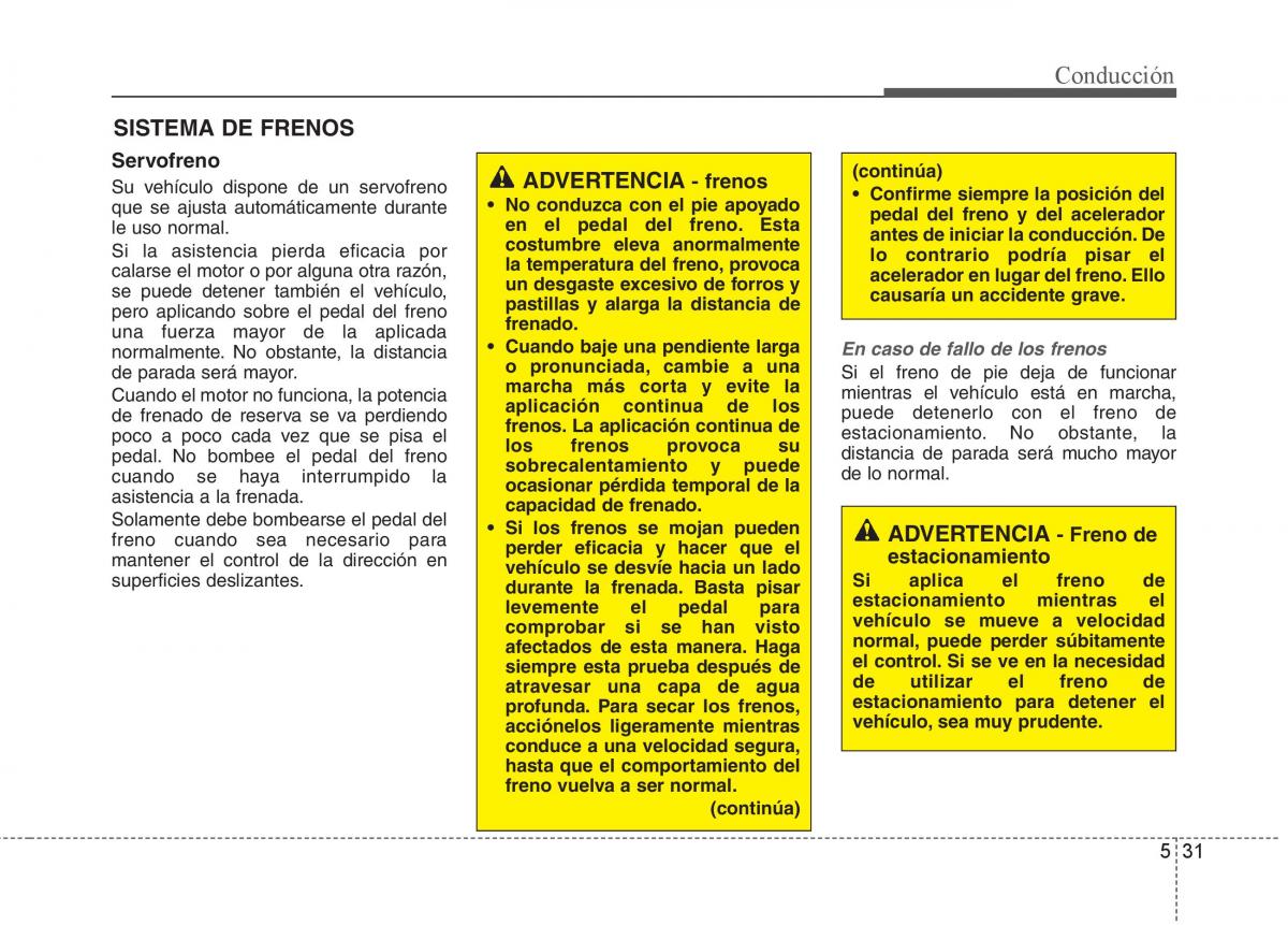 KIA Rio Pride UB manual del propietario / page 299