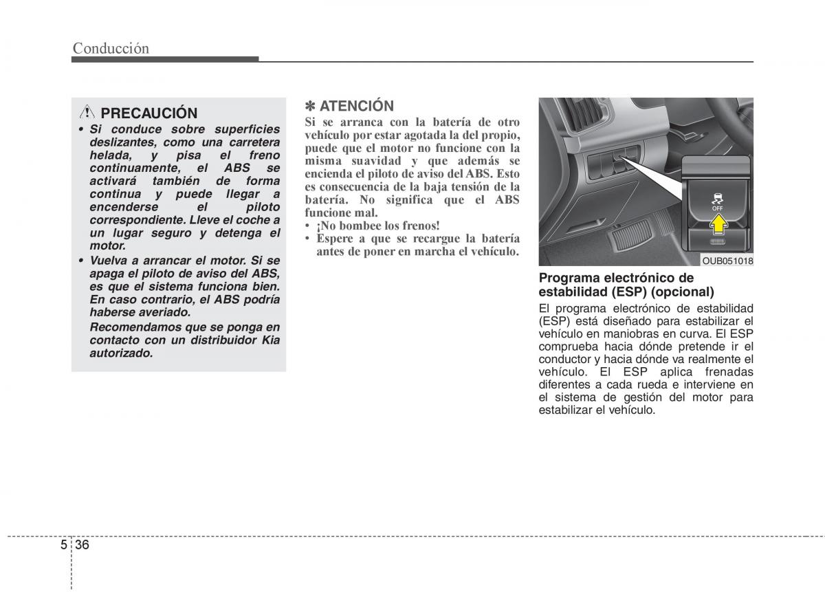 KIA Rio Pride UB manual del propietario / page 304