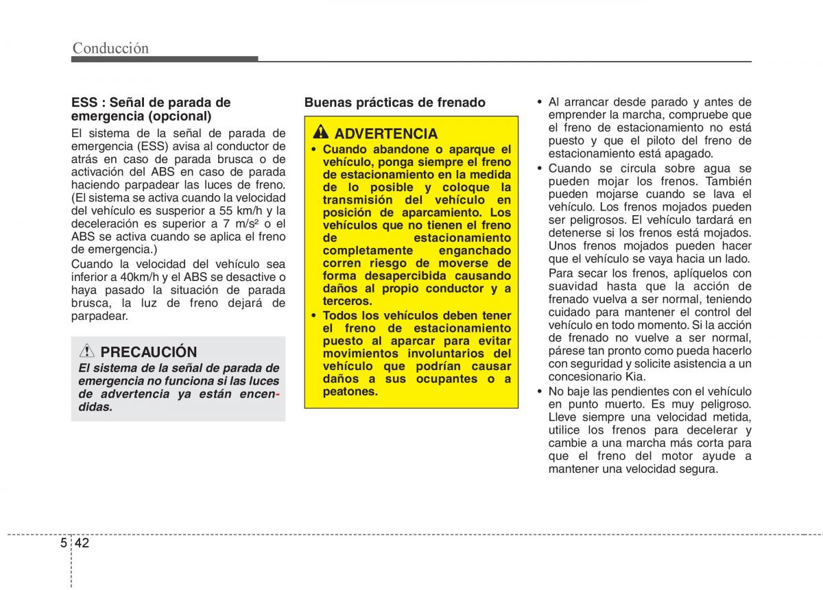 KIA Rio Pride UB manual del propietario / page 310