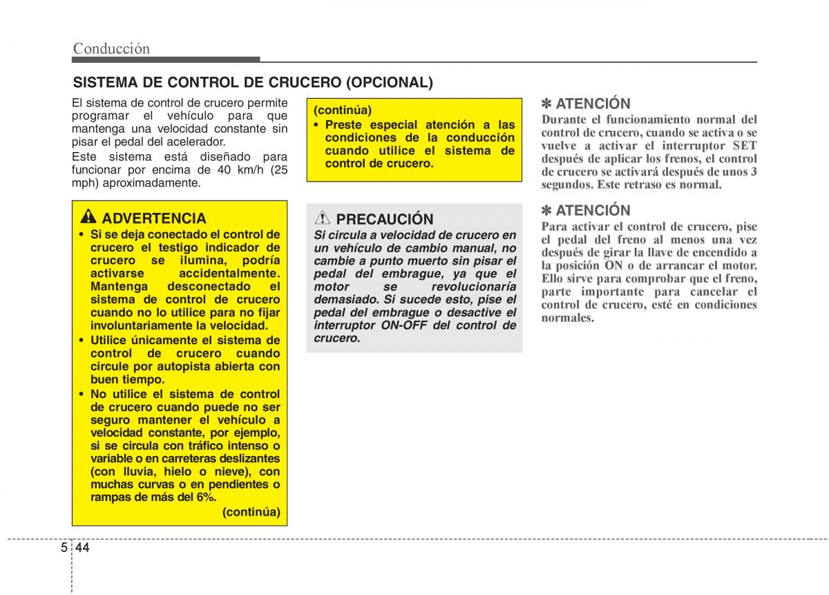 KIA Rio Pride UB manual del propietario / page 312