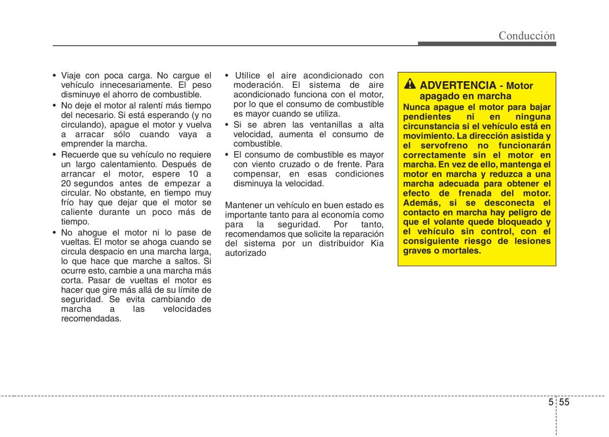 KIA Rio Pride UB manual del propietario / page 323