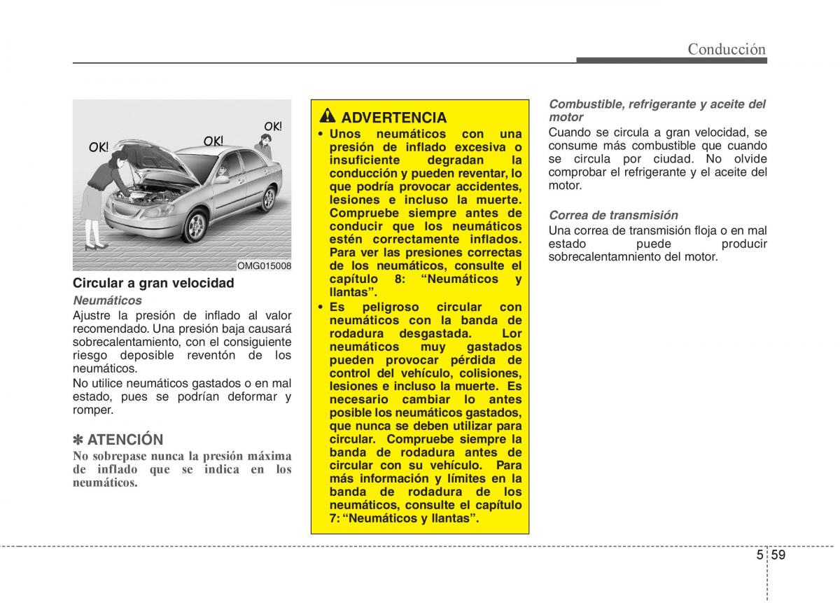 KIA Rio Pride UB manual del propietario / page 327