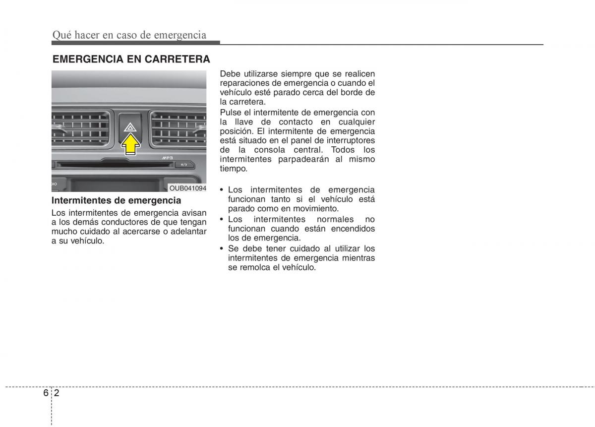 KIA Rio Pride UB manual del propietario / page 343