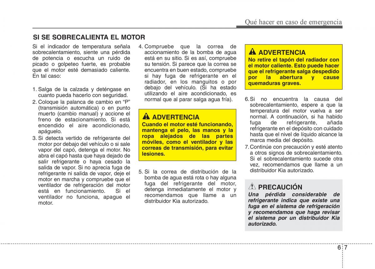 KIA Rio Pride UB manual del propietario / page 348