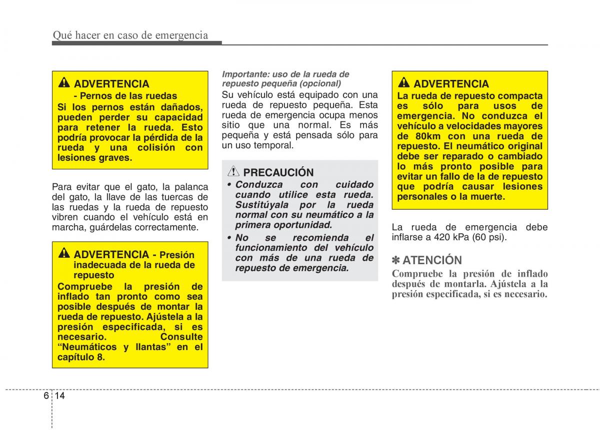 KIA Rio Pride UB manual del propietario / page 355