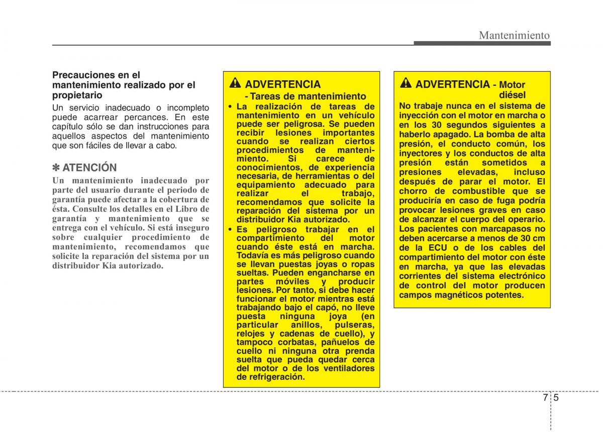 KIA Rio Pride UB manual del propietario / page 377