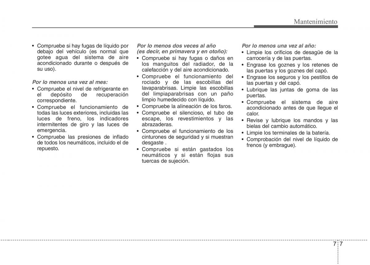 KIA Rio Pride UB manual del propietario / page 379