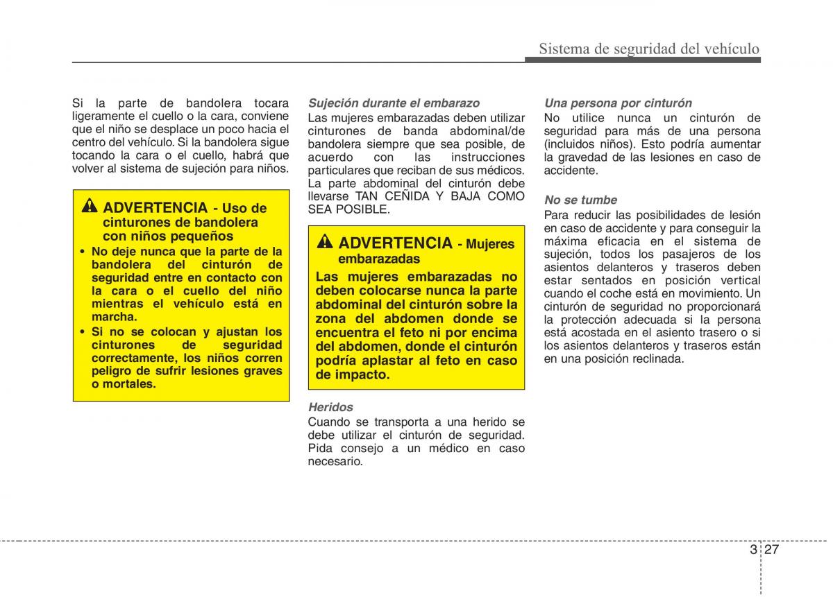 KIA Rio Pride UB manual del propietario / page 39