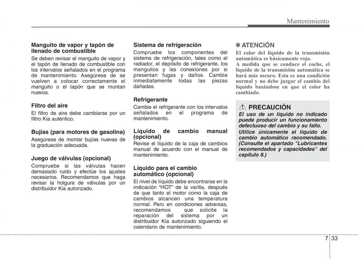 KIA Rio Pride UB manual del propietario / page 405