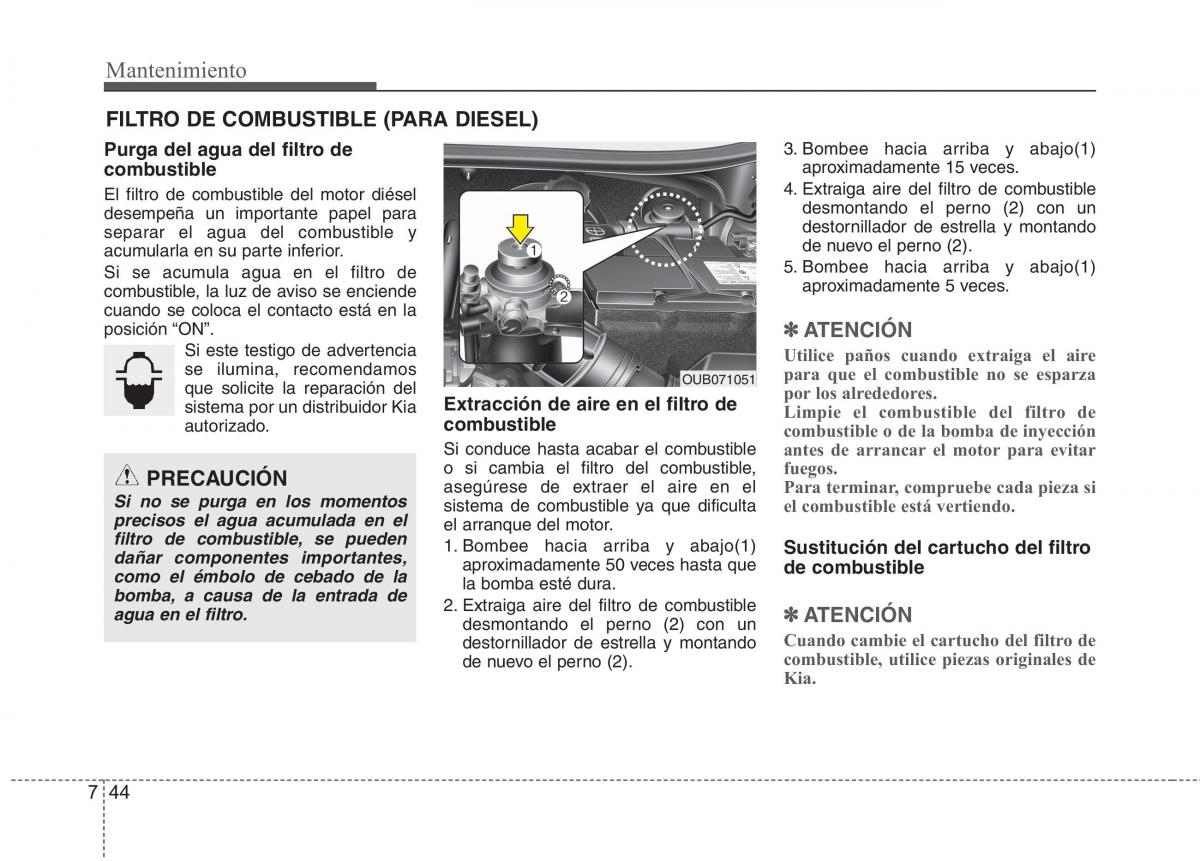 KIA Rio Pride UB manual del propietario / page 416