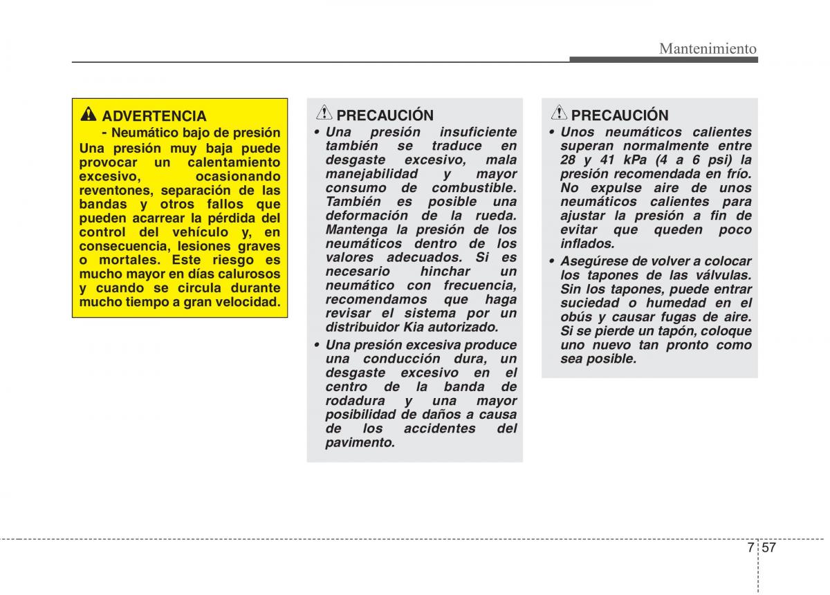 KIA Rio Pride UB manual del propietario / page 429