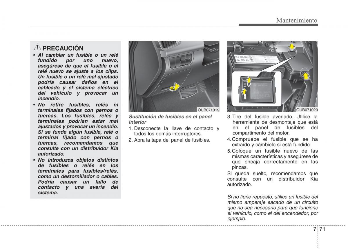 KIA Rio Pride UB manual del propietario / page 443