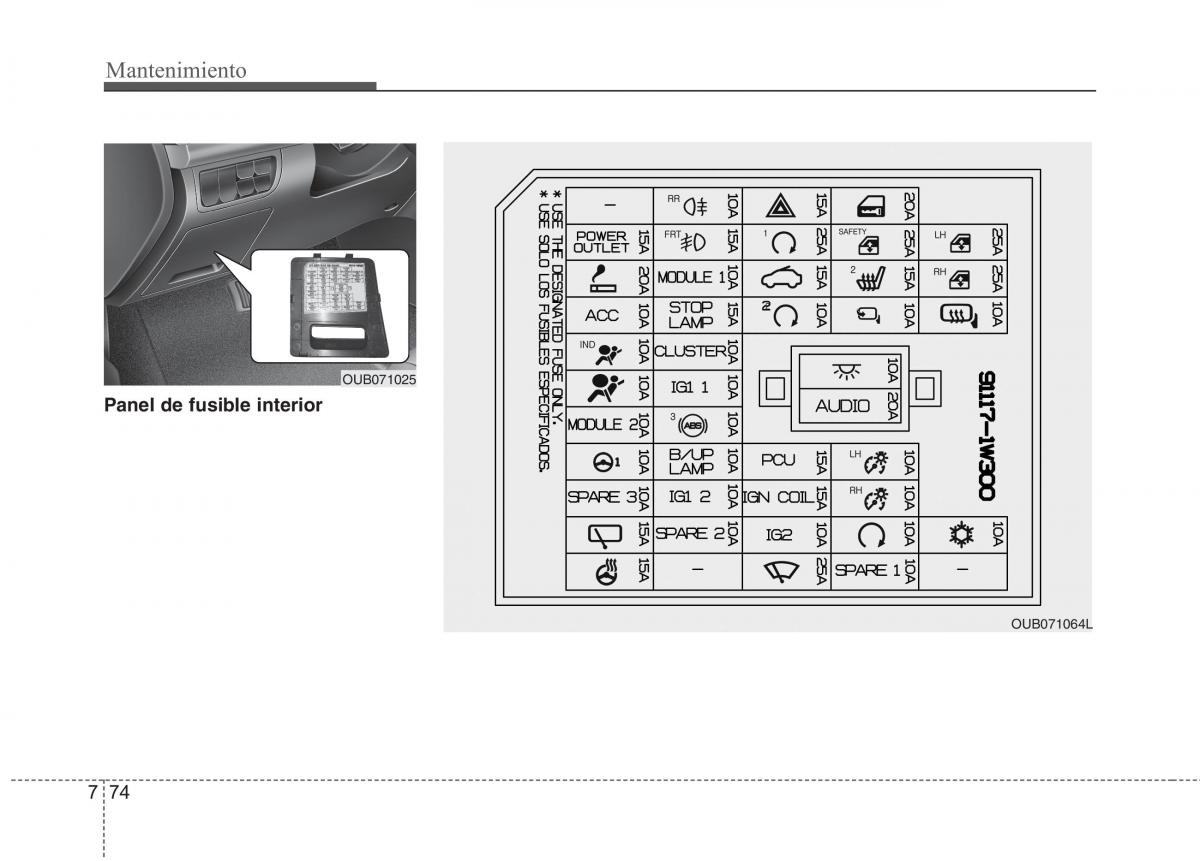 KIA Rio Pride UB manual del propietario / page 446