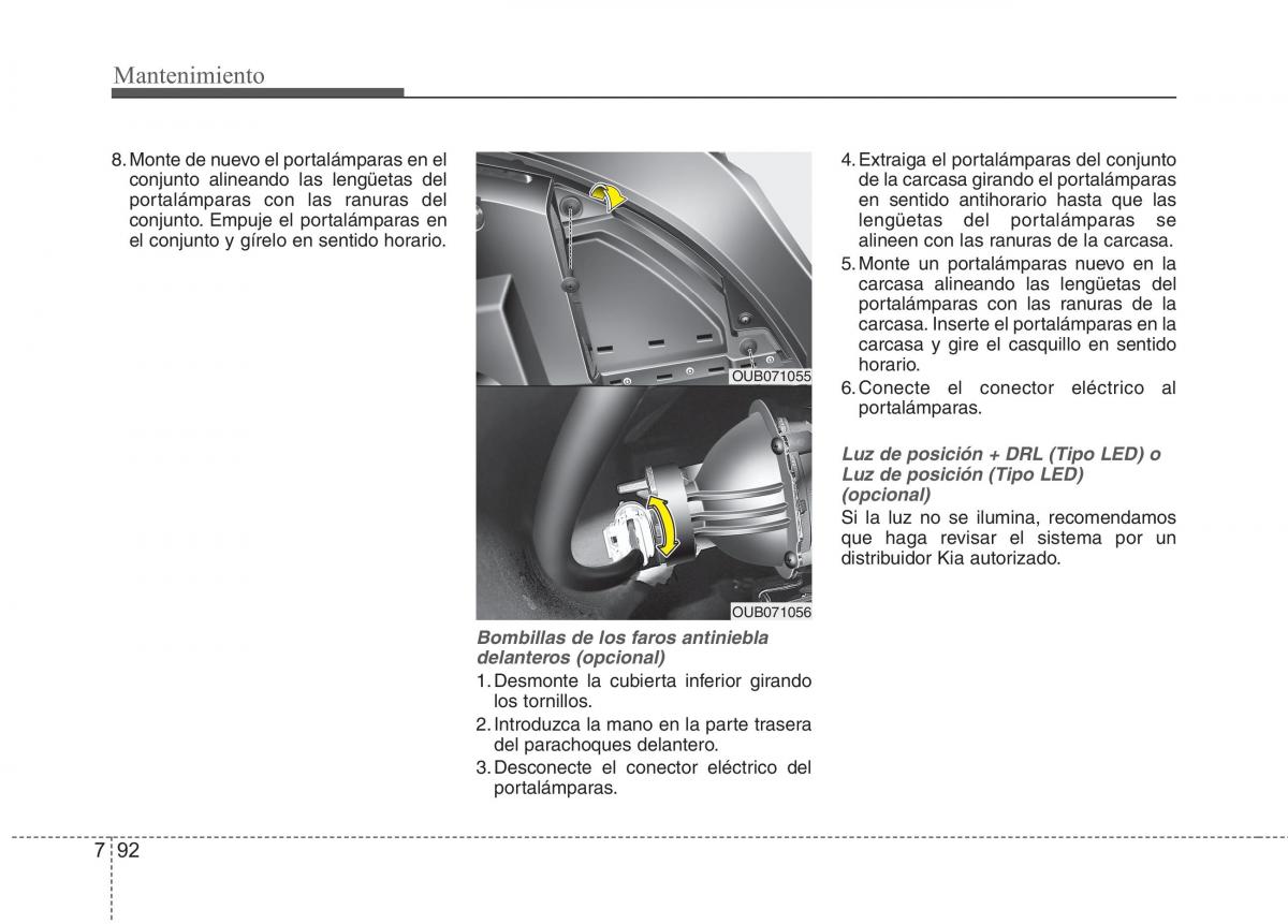 KIA Rio Pride UB manual del propietario / page 464