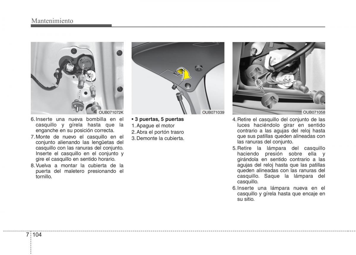 KIA Rio Pride UB manual del propietario / page 476