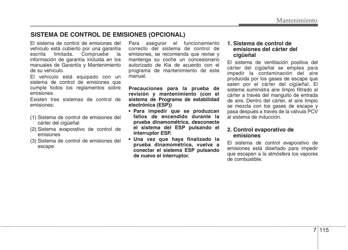 KIA Rio Pride UB manual del propietario / page 487