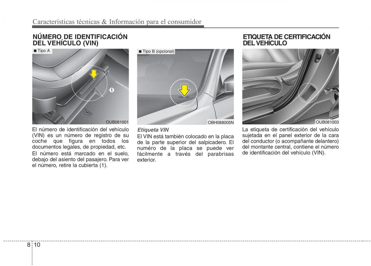 KIA Rio Pride UB manual del propietario / page 500