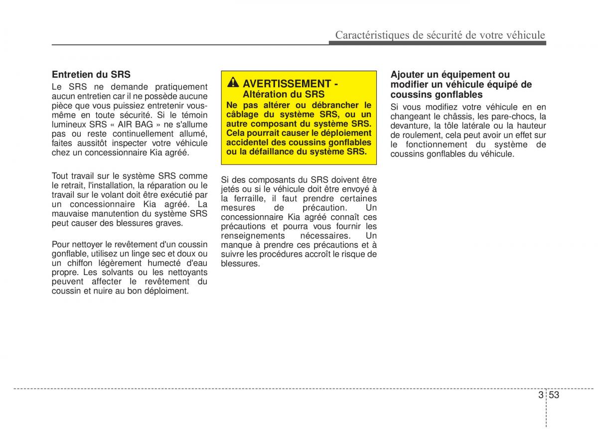 KIA Rio Pride UB manuel du proprietaire / page 66