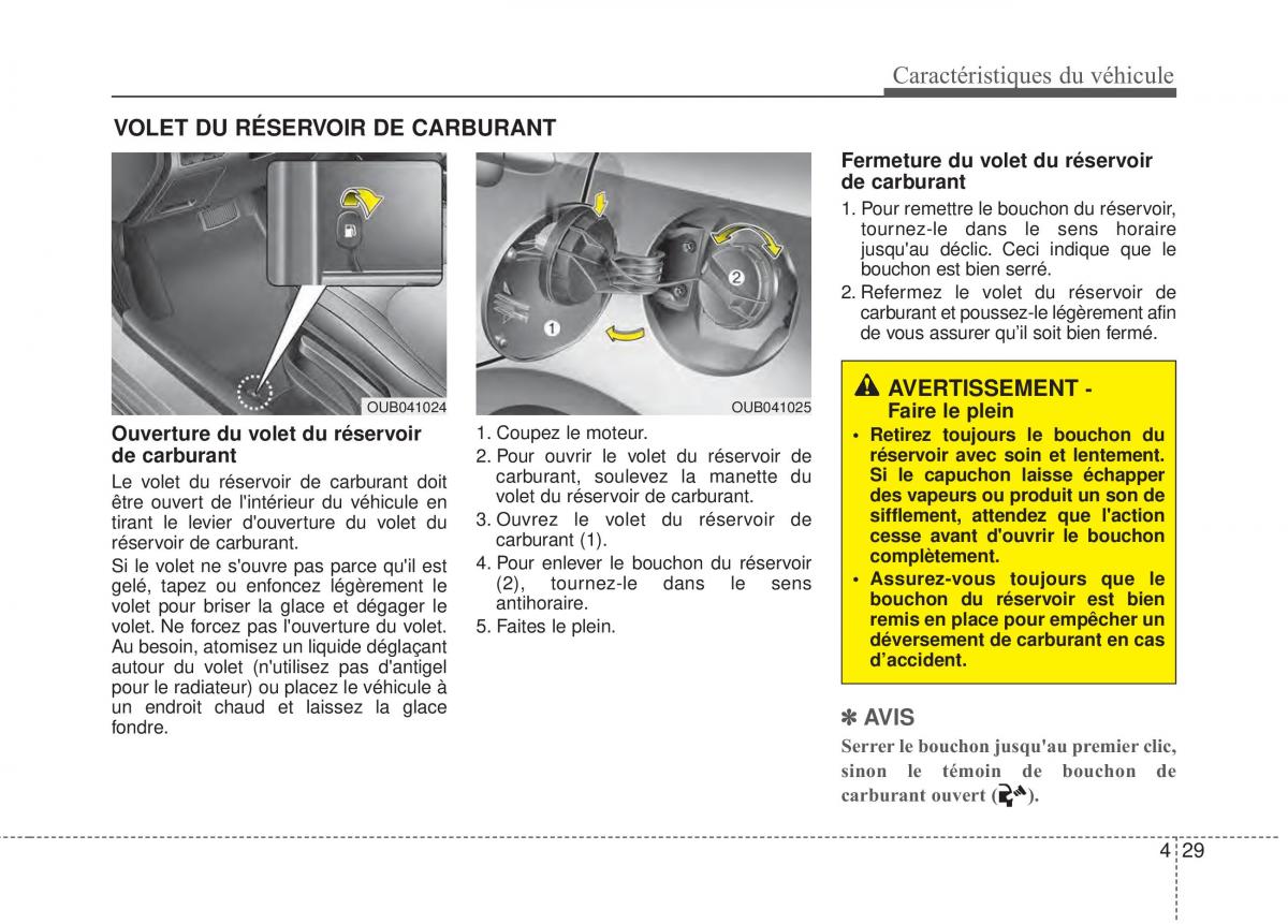 KIA Rio Pride UB manuel du proprietaire / page 96