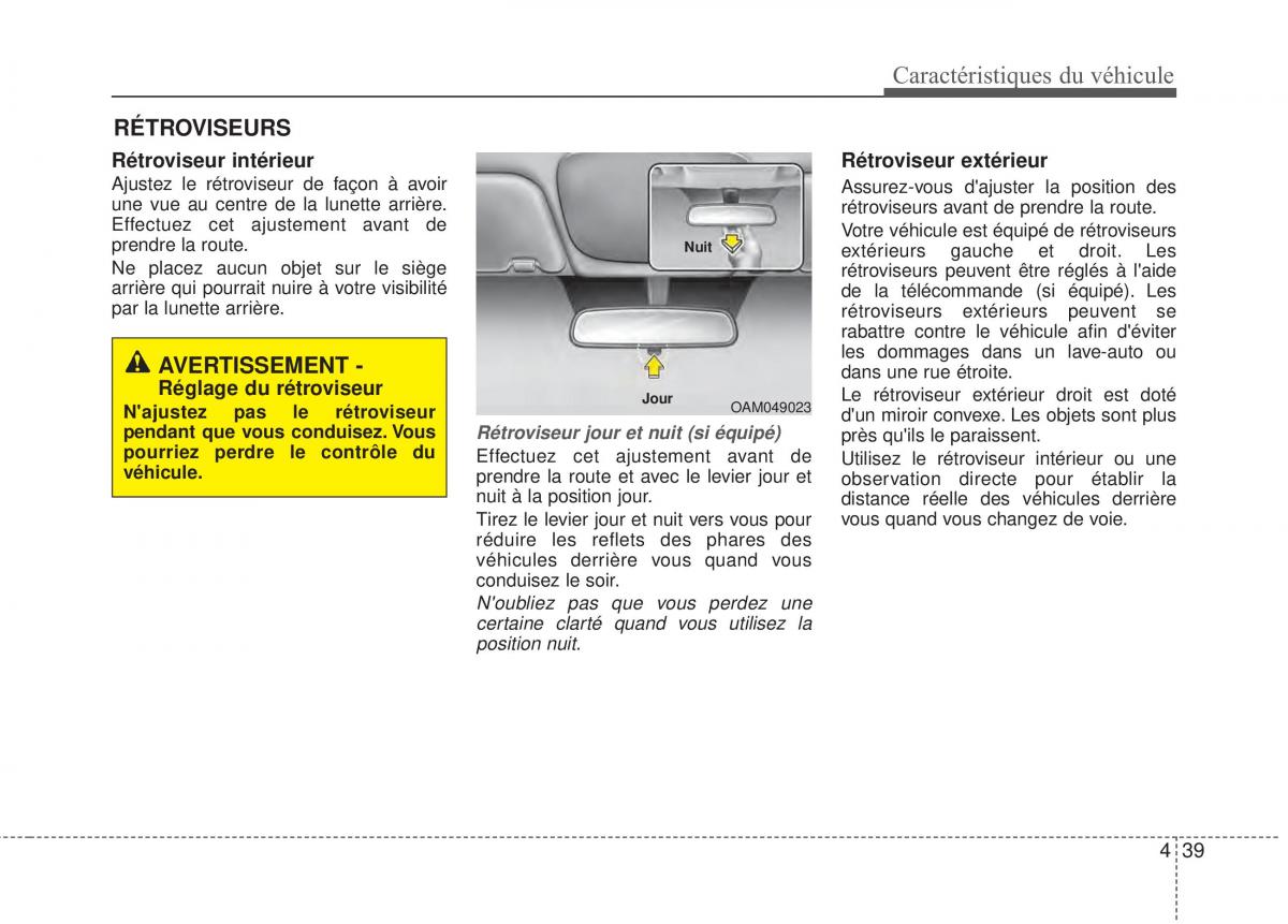 KIA Rio Pride UB manuel du proprietaire / page 106