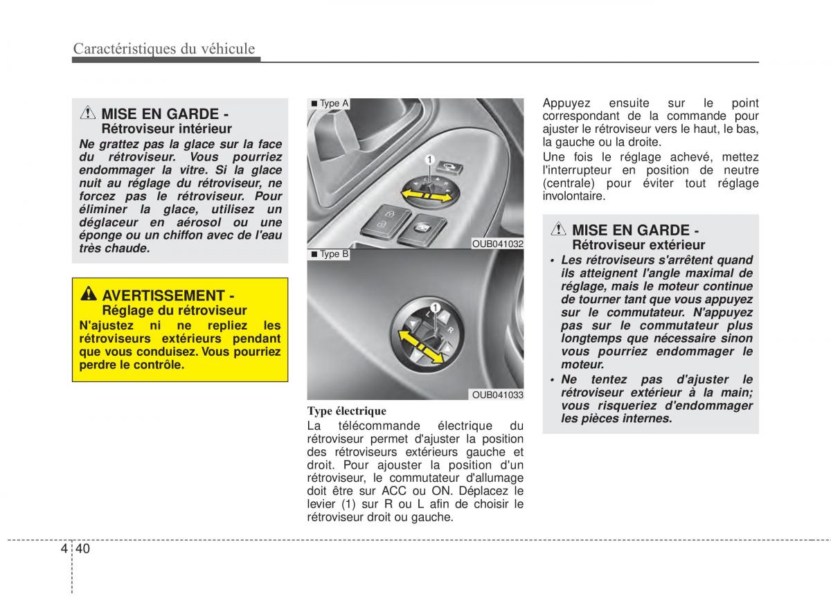 KIA Rio Pride UB manuel du proprietaire / page 107