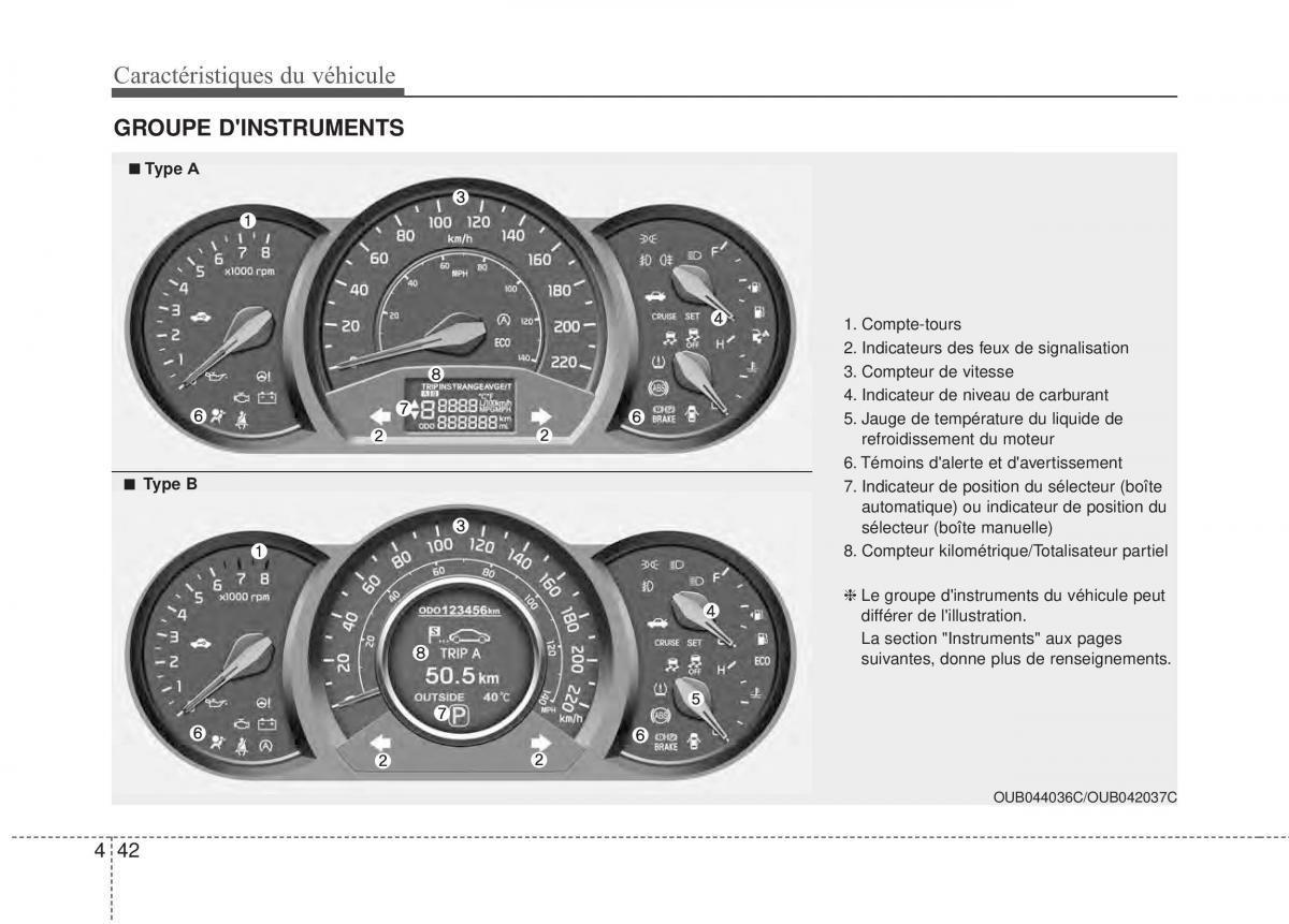 KIA Rio Pride UB manuel du proprietaire / page 109