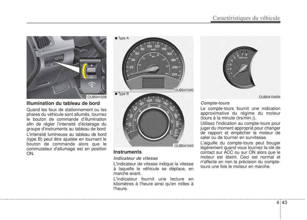 KIA Rio Pride UB manuel du proprietaire / page 110