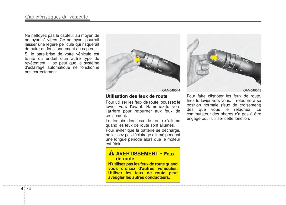 KIA Rio Pride UB manuel du proprietaire / page 141