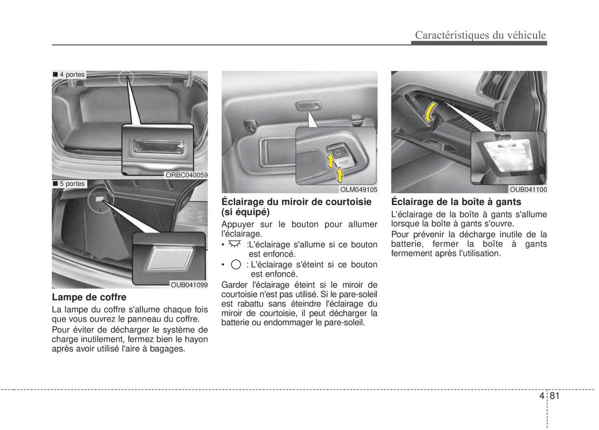 KIA Rio Pride UB manuel du proprietaire / page 148