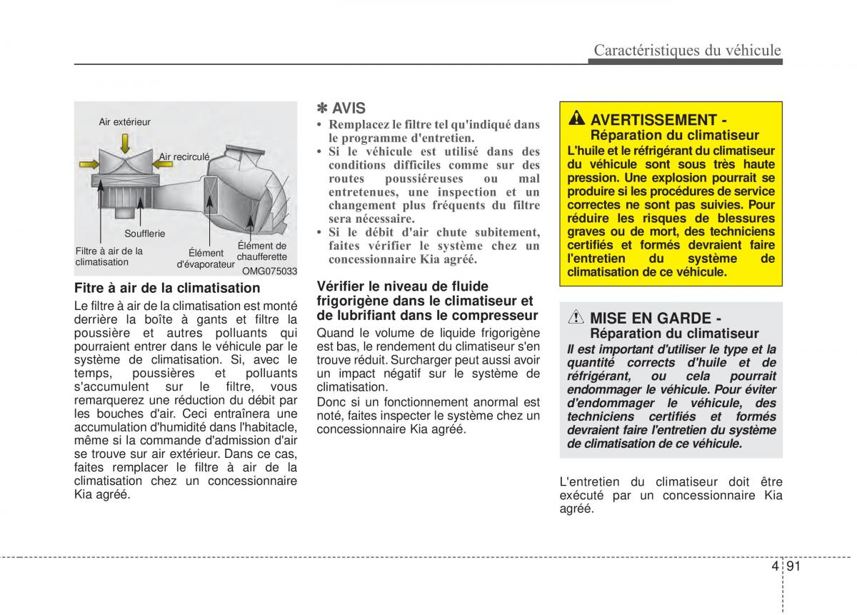 KIA Rio Pride UB manuel du proprietaire / page 158