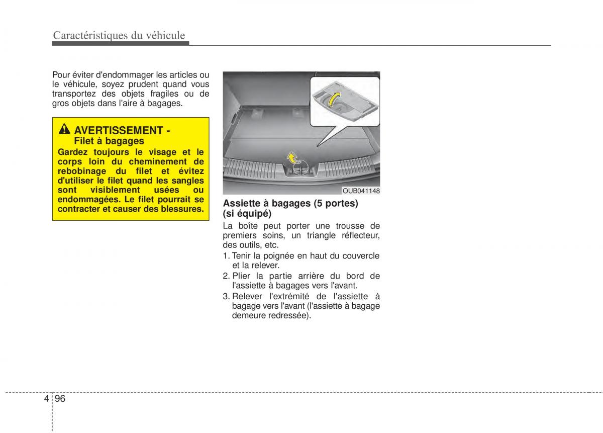 KIA Rio Pride UB manuel du proprietaire / page 163