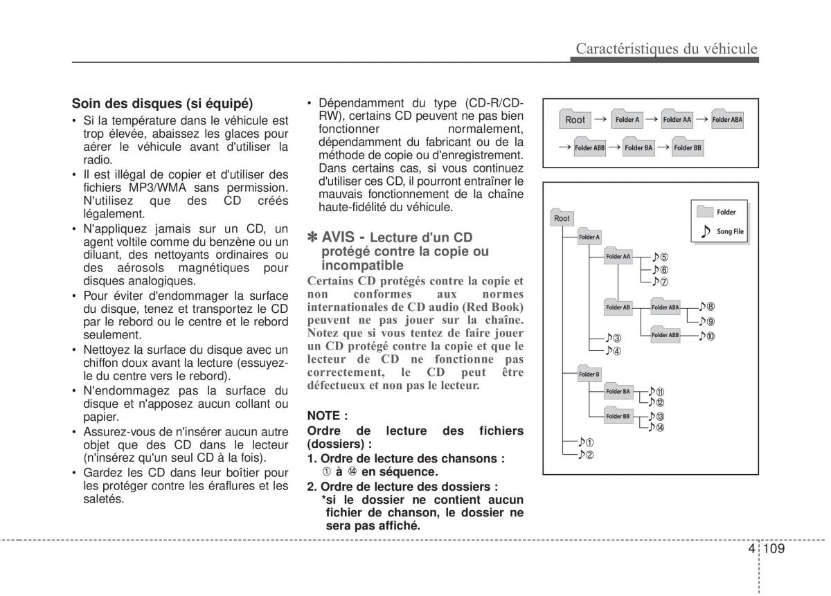 KIA Rio Pride UB manuel du proprietaire / page 176