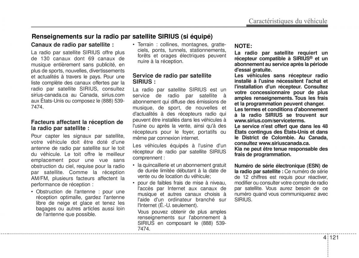 KIA Rio Pride UB manuel du proprietaire / page 188