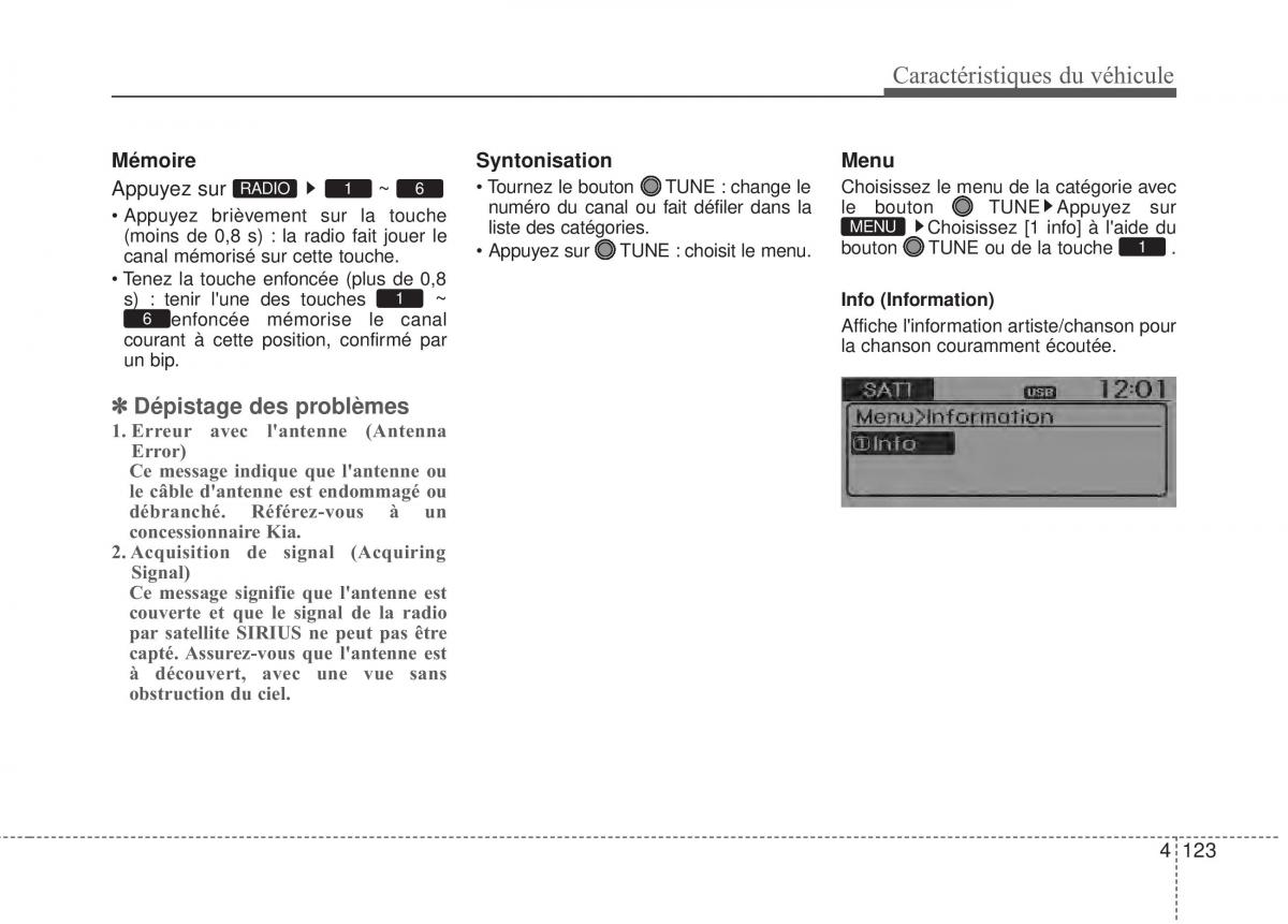 KIA Rio Pride UB manuel du proprietaire / page 190