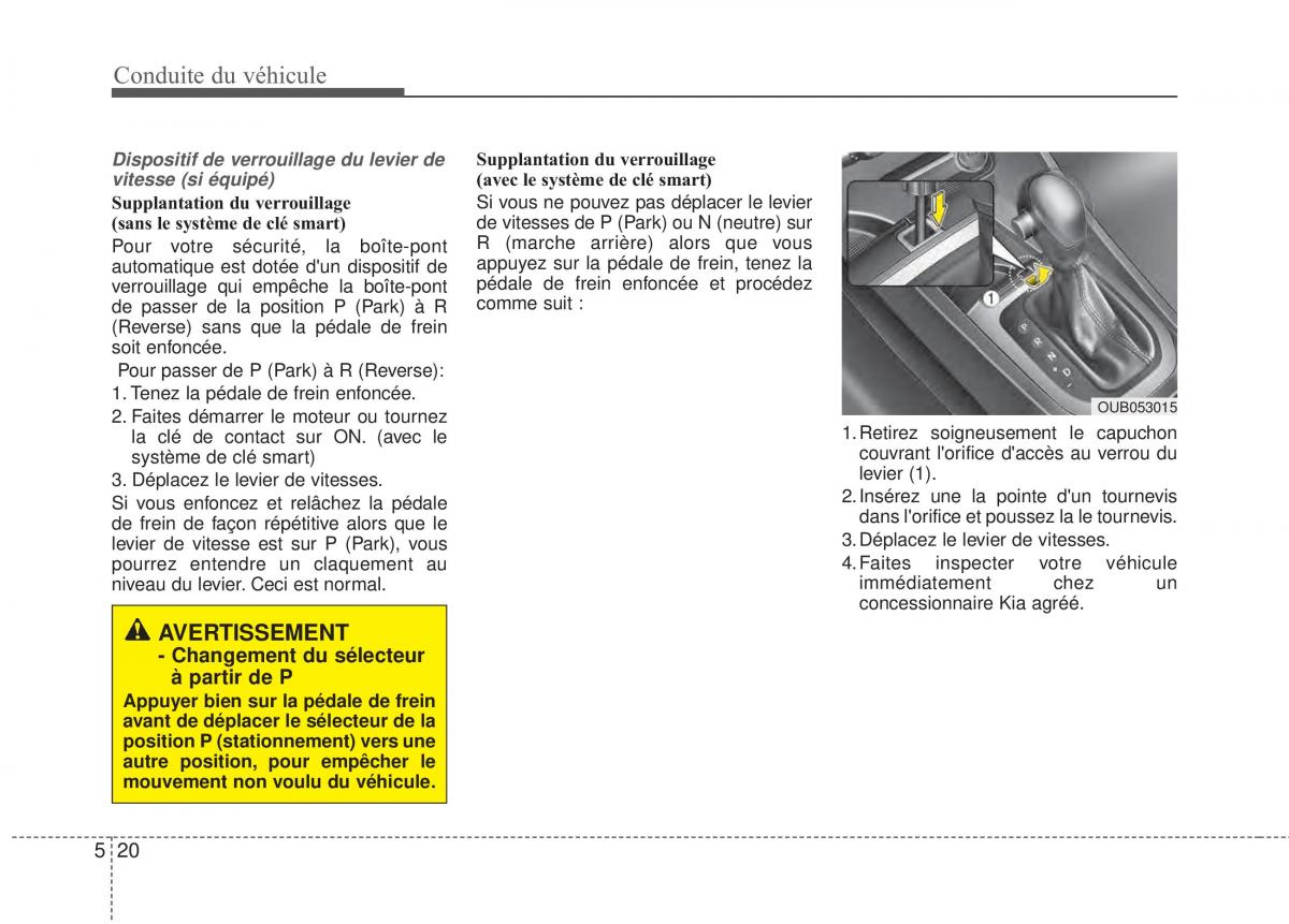 KIA Rio Pride UB manuel du proprietaire / page 245