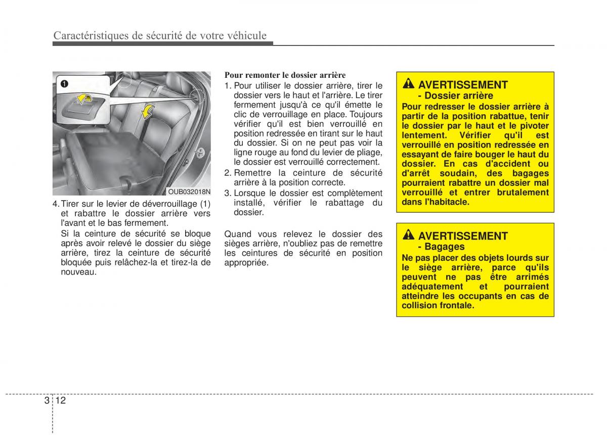 KIA Rio Pride UB manuel du proprietaire / page 25