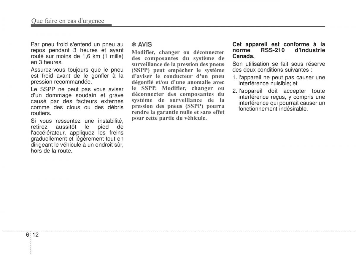 KIA Rio Pride UB manuel du proprietaire / page 295