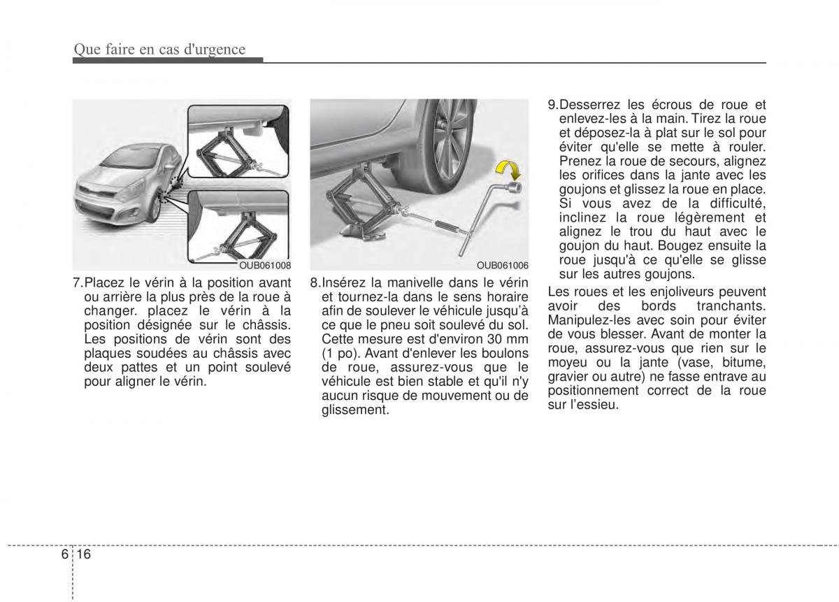 KIA Rio Pride UB manuel du proprietaire / page 299