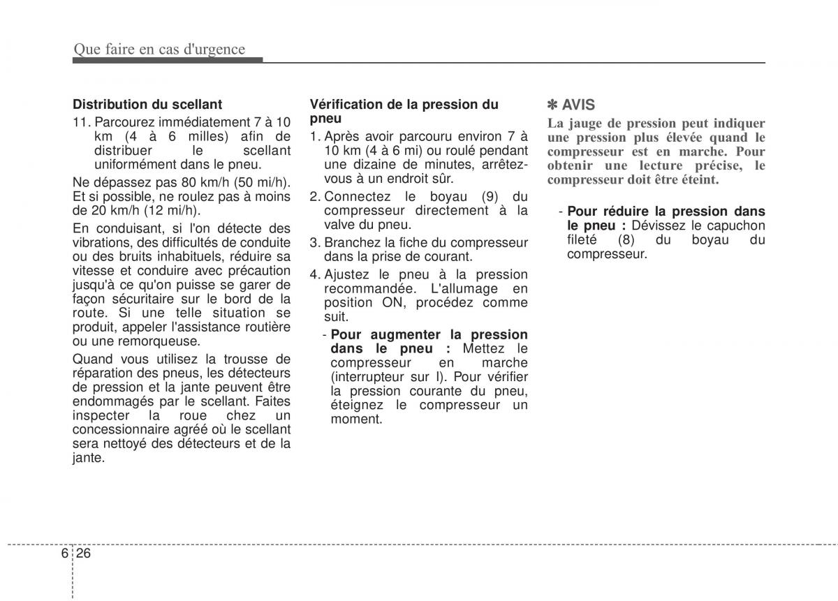 KIA Rio Pride UB manuel du proprietaire / page 309