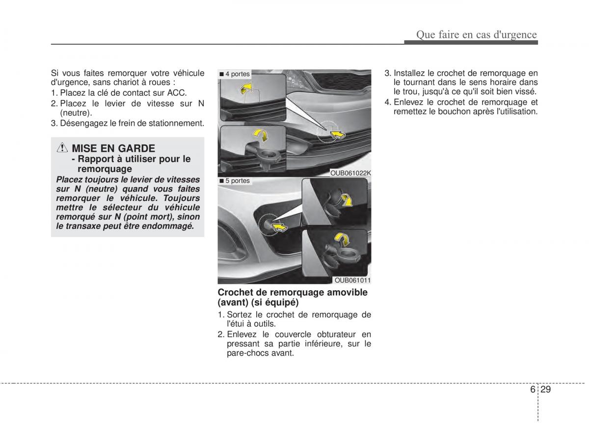 KIA Rio Pride UB manuel du proprietaire / page 312