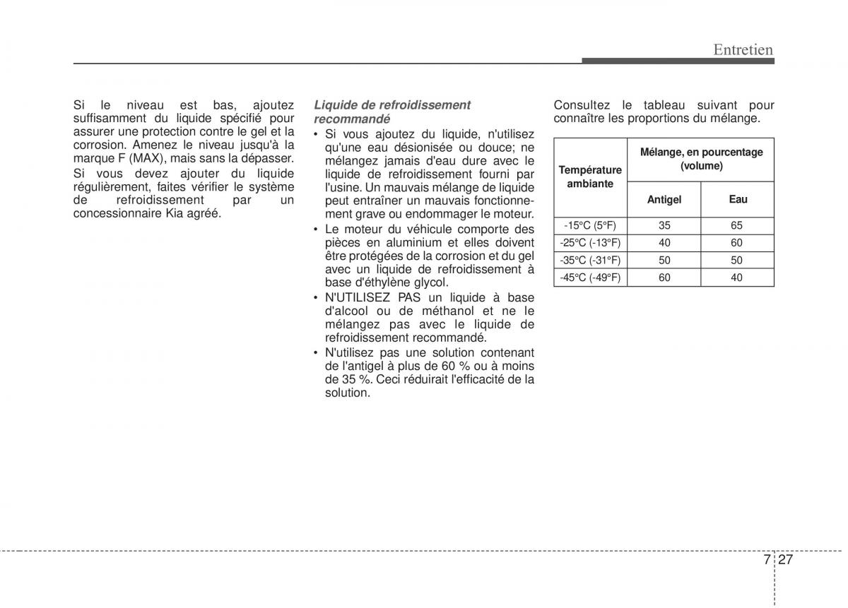 KIA Rio Pride UB manuel du proprietaire / page 341