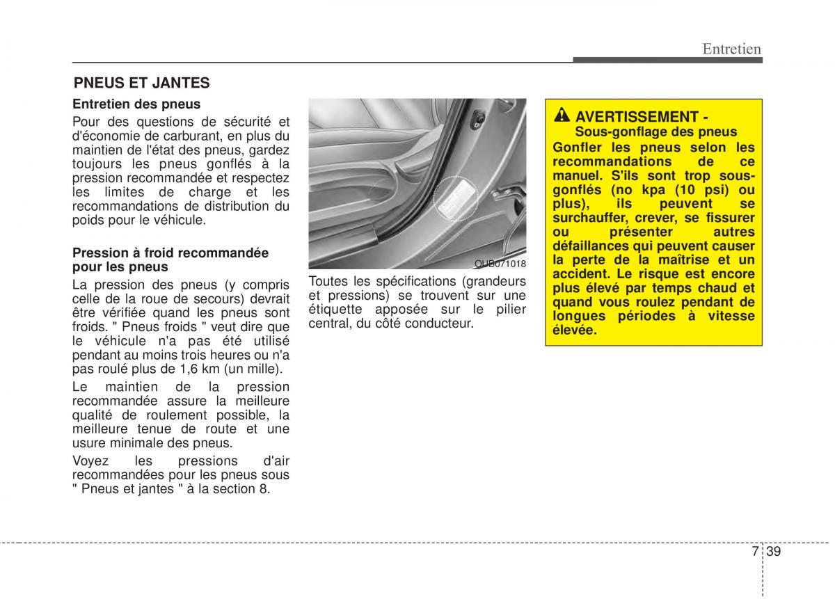 KIA Rio Pride UB manuel du proprietaire / page 353