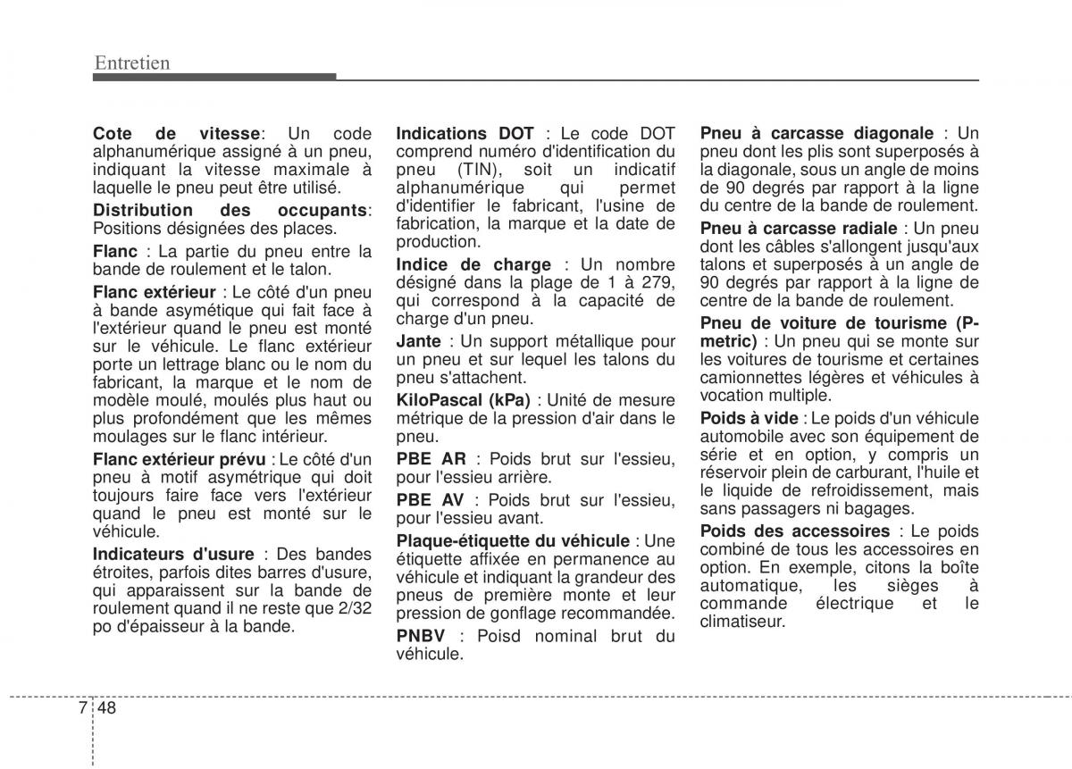 KIA Rio Pride UB manuel du proprietaire / page 362