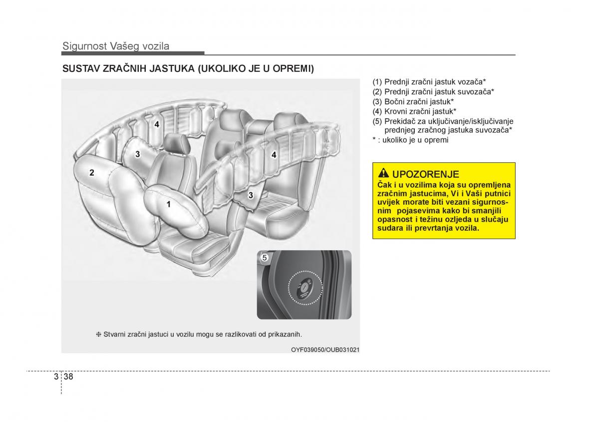 KIA Rio Pride UB vlasnicko uputstvo / page 55