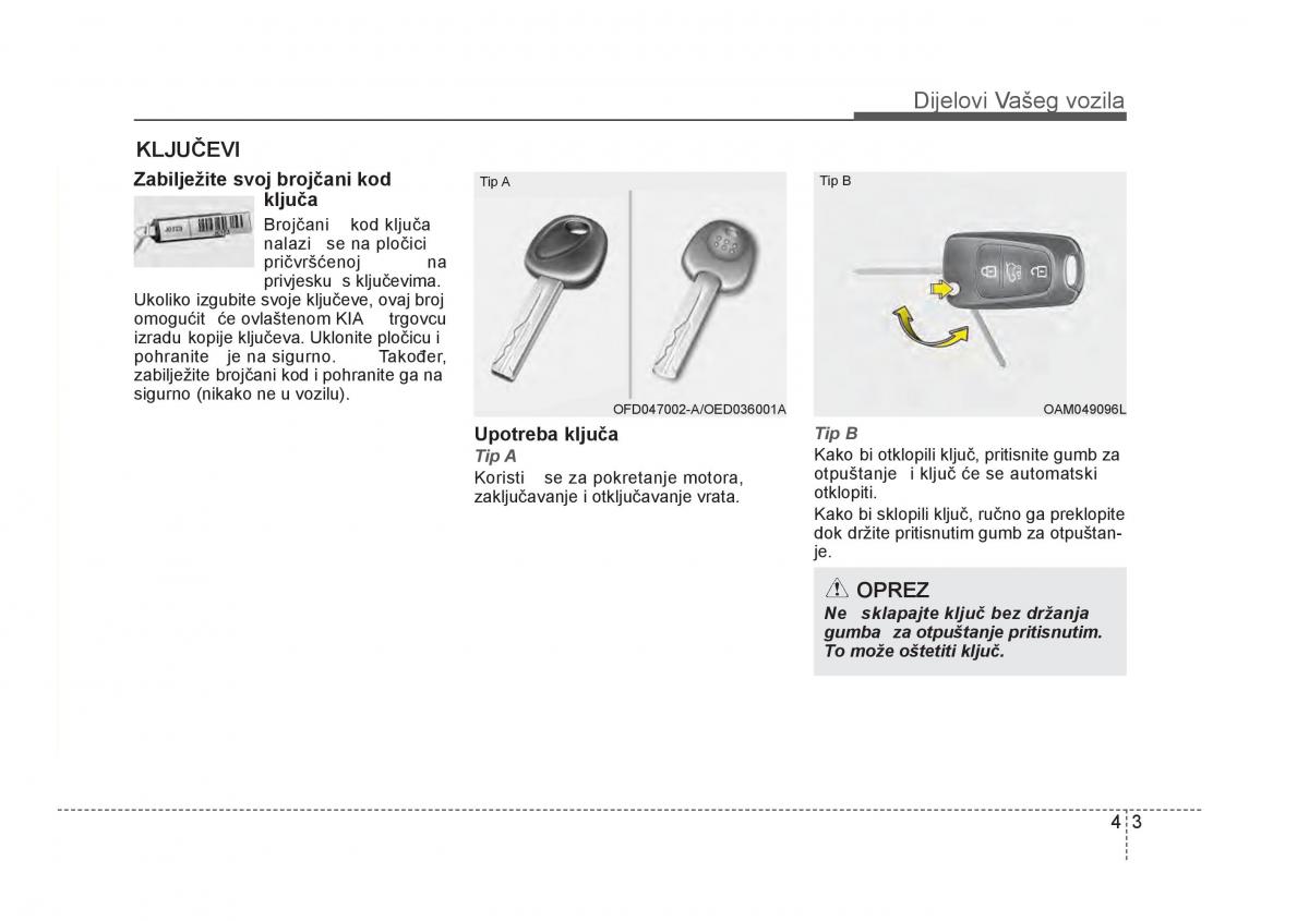 KIA Rio Pride UB vlasnicko uputstvo / page 80