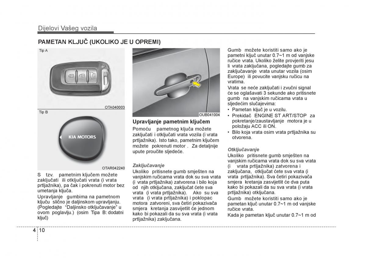 KIA Rio Pride UB vlasnicko uputstvo / page 87