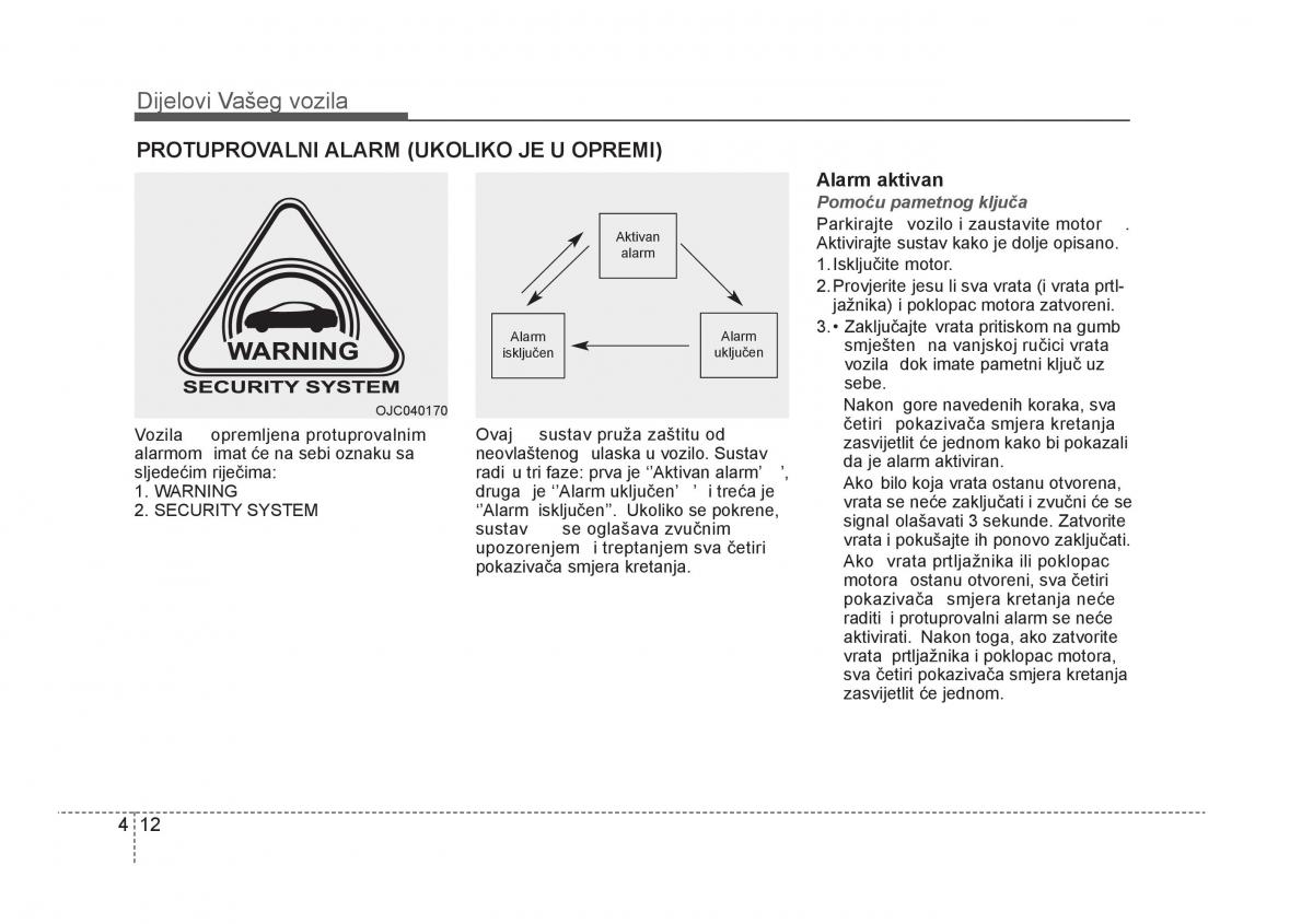 KIA Rio Pride UB vlasnicko uputstvo / page 89