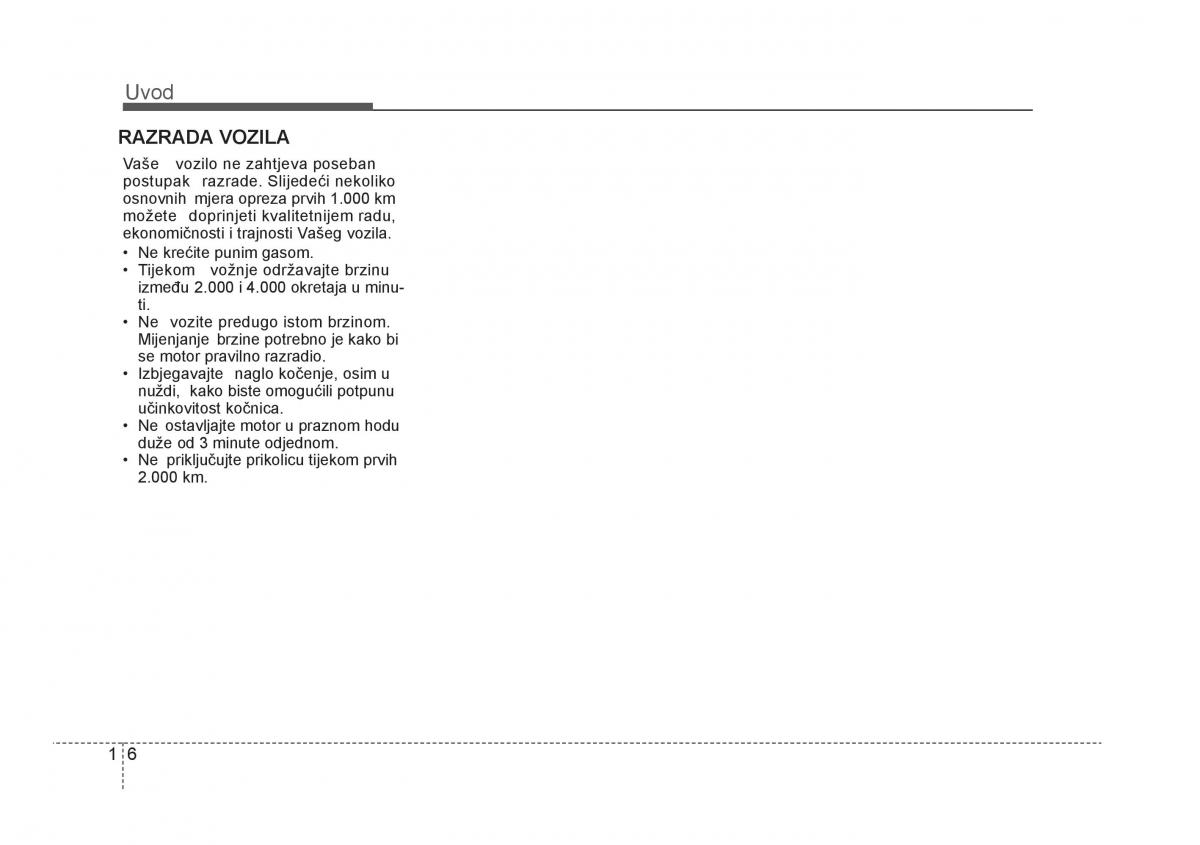 KIA Rio Pride UB vlasnicko uputstvo / page 10