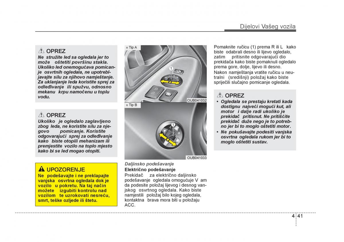 KIA Rio Pride UB vlasnicko uputstvo / page 118