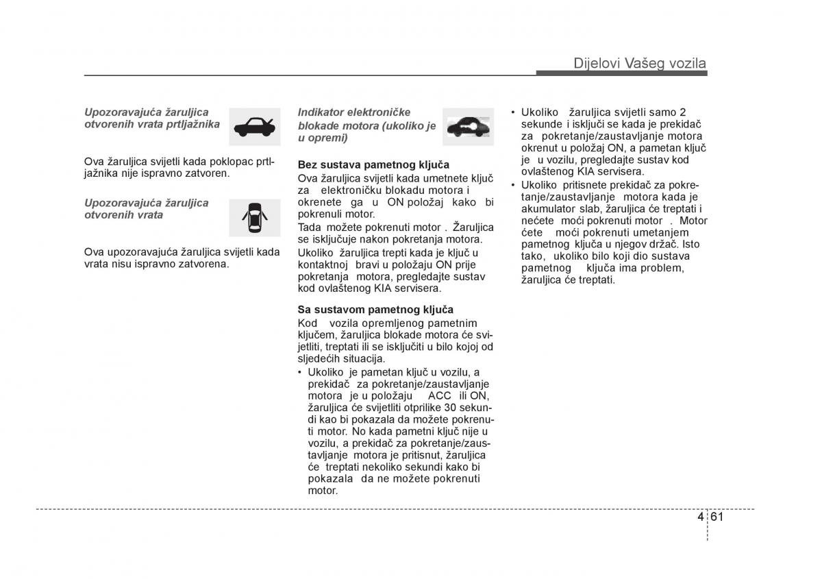 KIA Rio Pride UB vlasnicko uputstvo / page 138